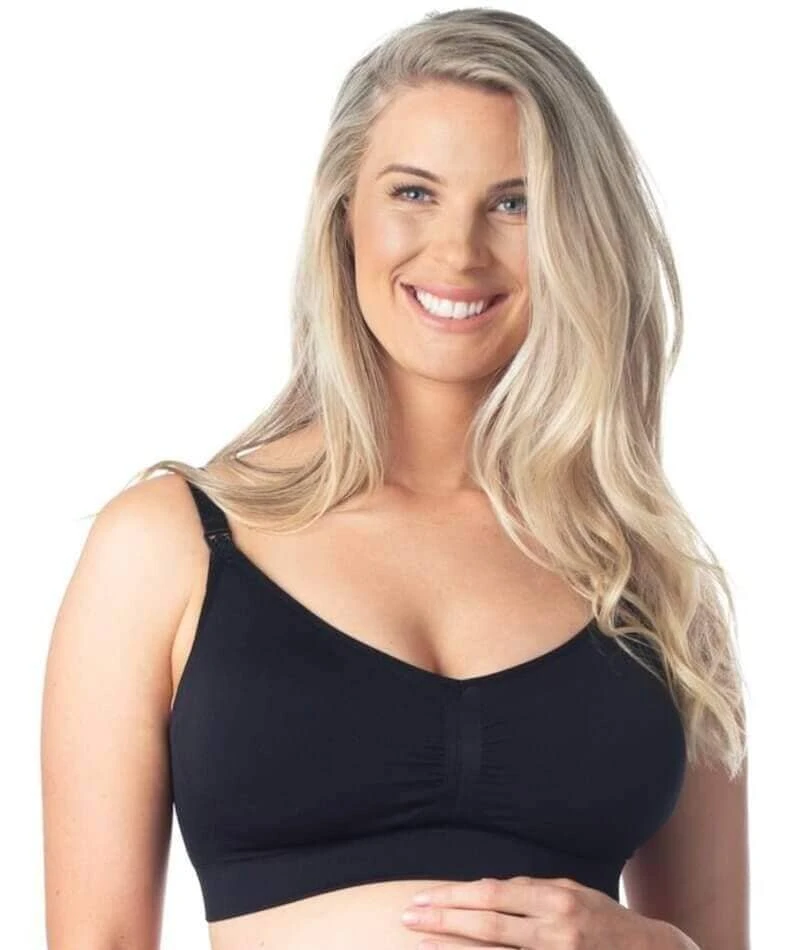 Hotmilk My Necessity Regular Fit Wirefree Maternity & Nursing Bra - Black 3 Hotmilk My Necessity Regular Fit Wirefree Maternity & Nursing Bra - Black