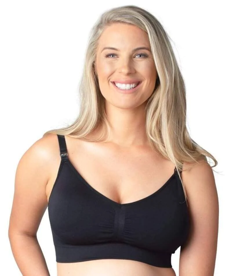 Hotmilk My Necessity Regular Fit Wirefree Maternity & Nursing Bra - Black 6 Hotmilk My Necessity Regular Fit Wirefree Maternity & Nursing Bra - Black - Image 4