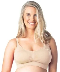 Hotmilk My Necessity Regular Fit Wirefree Maternity & Nursing Bra - Frappe