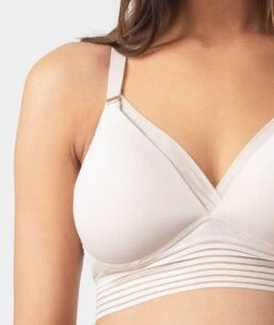 Hotmilk Pm-Atsp Project Me Ambition Wirefree Nursing Bra - Shell Pink -BRASTOGO Sales hotmilk project me ambition triangle bra shell pink 11