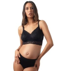 Hot Milk Pm-Hmb Project Me Heroine Non-Underwire Bralette - Black 9 Hot Milk Pm-Hmb Project Me Heroine Non-Underwire Bralette - Black -BRASTOGO Sales hotmilk project me heroine maternity bralette black 3