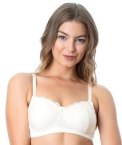 Hot Milk Show Off Maternity Wirefree Nursing Bra - Ivory