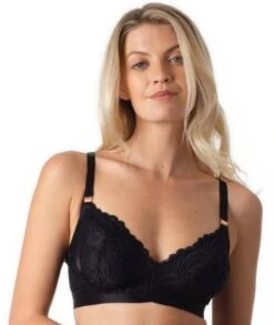 Hotmilk Warrior Soft Cup Wirefree Bra - Black