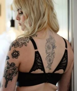 Hotmilk Warrior Soft Cup Wirefree Bra - Black -BRASTOGO Sales hotmilk warrior soft cup wire free nursing bra black 19