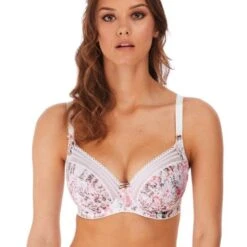 Wacoal Freya Viva Underwire Side Support Bra - Coral Snake