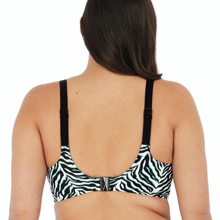 Wacoal Elomi Swim Zulu Underwired Plunge Bikini Top Multiway - Black 5 Wacoal Elomi Swim Zulu Underwired Plunge Bikini Top Multiway - Black - Image 3