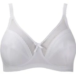 Royce Charlotte Support Non-Underwired Bra - White