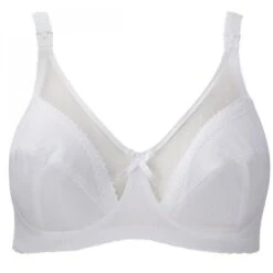 Royce Charlotte Nursing Non-Underwired Bra - White