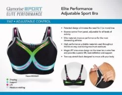 Glamorise Elite Adjustable Wirefree Sports Bra - Blue -BRASTOGO Sales img proxy 8791a370 632d 4929 8812 ea8394e72144