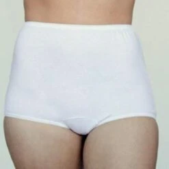 Dixie Bell Cotton Brief - White