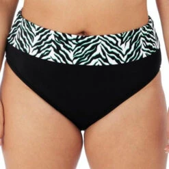 Wacoal Elomi Swim Zulu Fold Bikini Brief - Black