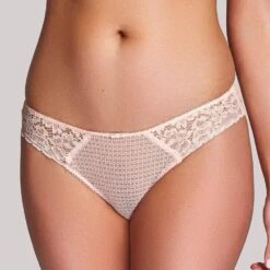 Panache Everly Brazilian Brief - Rosewater