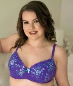 Lady Emprezz Frenchie Padded Shaping Bra - Purple/Aqua 24 Lady Emprezz Frenchie Padded Shaping Bra - Purple/Aqua -BRASTOGO Sales lady emprezz frenchie padded shaping bra purple aqua 03
