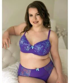 Lady Emprezz Frenchie Padded Shaping Bra - Purple/Aqua 25 Lady Emprezz Frenchie Padded Shaping Bra - Purple/Aqua -BRASTOGO Sales lady emprezz frenchie padded shaping bra purple aqua 04