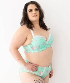 Lady Emprezz Laverne Underwire Contour Bra - Aqua Vintage -BRASTOGO Sales lady emprezz laverne underwire contour bra aqua vintage 5