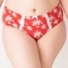 Lady Emprezz Shirley High Rise Brief - Red Vintage -BRASTOGO Sales lady emprezz shirley high rise brief red vintage 1