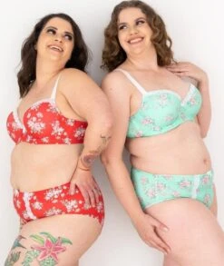 Lady Emprezz Shirley High Rise Brief - Red Vintage -BRASTOGO Sales lady emprezz shirley high rise brief red vintage 9