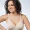 Leading Lady Molded Padded Seamless Wirefree Bra - Nude -BRASTOGO Sales leading lady 5042 molded padded seamless non underwired bra nude 1