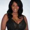 Leading Lady Scalloped Lace Underwired Bra - Black 1 Leading Lady Scalloped Lace Underwired Bra - Black -BRASTOGO Sales leading lady 5044 scalloped lace underwired bra black 2