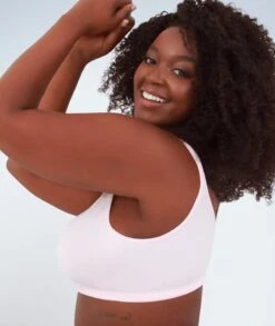 Leading Lady Laurel Wirefree Front Close Comfort Bra - Pink Crush -BRASTOGO Sales leading lady laurel wirefree front close comfort bra pink crush 2