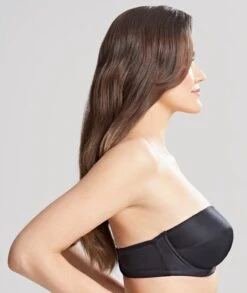 Panache Evie Underwired Strapless Bra - Black -BRASTOGO Sales panache 5320 evie underwired strapless bra10