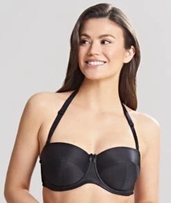 Panache Evie Underwired Strapless Bra - Black -BRASTOGO Sales panache 5320 evie underwired strapless bra5