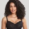 Panache Andorra Wirefree Full Cup Bra - Black -BRASTOGO Sales panache 5671 andorra non underwired full cup bra black