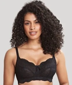 Panache Andorra Wirefree Full Cup Bra - Black