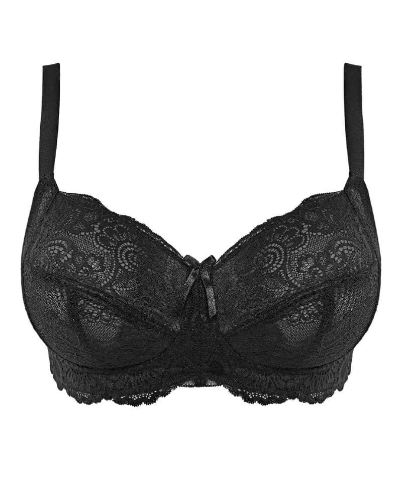 Panache Andorra Wirefree Full Cup Bra - Black 8 Panache Andorra Wirefree Full Cup Bra - Black - Image 6