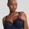 Panache Envy Underwired Balconnet Bra - Navy -BRASTOGO Sales panache 7285 envy underwired balconnet bra navy