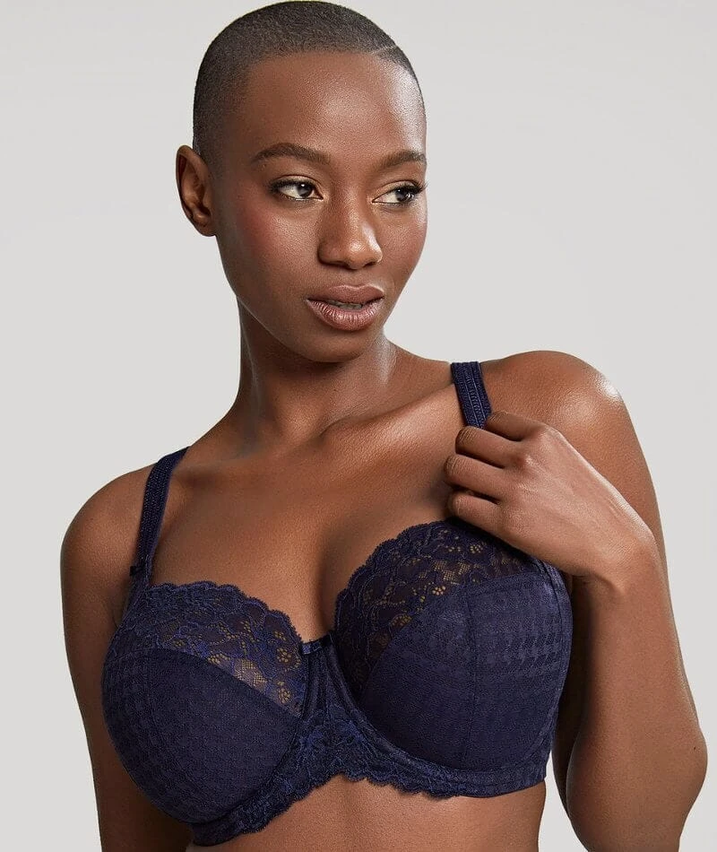 Panache Envy Underwired Balconnet Bra - Navy 3 Panache Envy Underwired Balconnet Bra - Navy