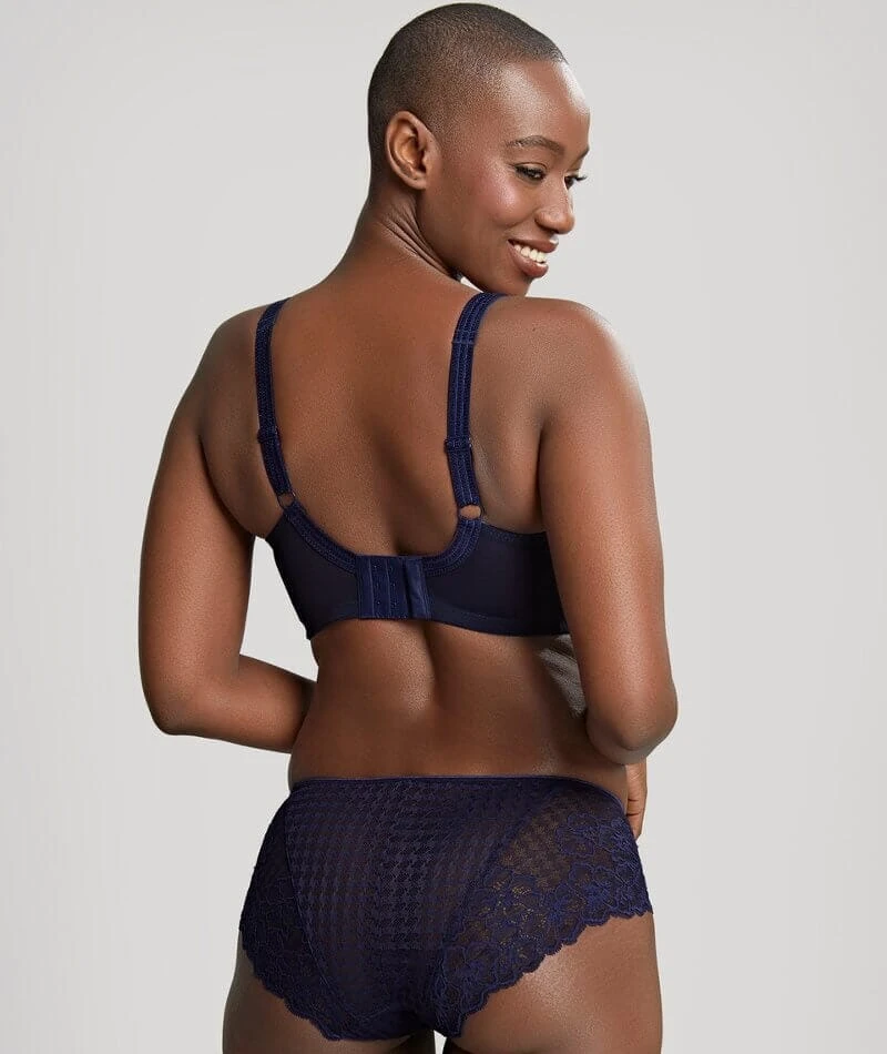 Panache Envy Underwired Balconnet Bra - Navy 8 Panache Envy Underwired Balconnet Bra - Navy - Image 6