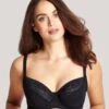 Panache Olivia Balconnet Underwired Bra - Black