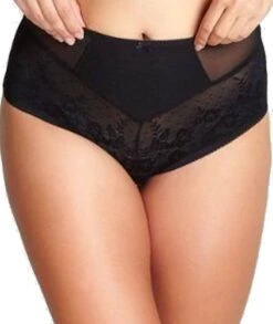Panache Olivia Deep Brief - Black