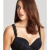 Panache Ardour Sweetheart Moulded Underwired Bra - Black