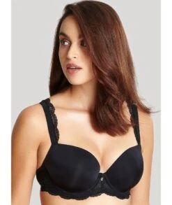 Panache Ardour Sweetheart Moulded Underwired Bra - Black