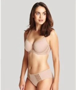 Panache Cari Moulded Spacer Underwired T-Shirt Bra - Champagne -BRASTOGO Sales panache 7961 cari moulded spacer underwired t shirt bra champagne4
