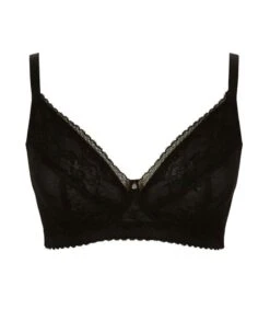 Panache Alexis Non-Wired Bralette - Black -BRASTOGO Sales panache alexis non wired bralette black 6