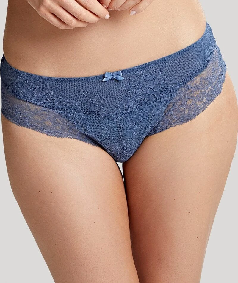 Panache Ana Brief - Vintage Blue 3 Panache Ana Brief - Vintage Blue