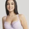 Panache Blossom Balconnet Bra - Lilac -BRASTOGO Sales panache blossom balconnet bra lilac