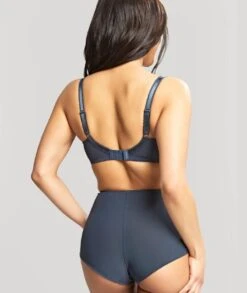 Panache Clara High Waist Brief - Navy Pearl -BRASTOGO Sales panache clara high waist brief navy pearl3