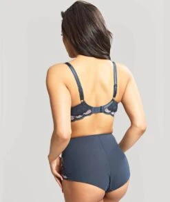 Panache Clara High Waist Brief - Navy Pearl -BRASTOGO Sales panache clara moulded sweetheart underwire bra navy pearl5 4c68384f 7a6a 4217 ac1b 478e40051a57