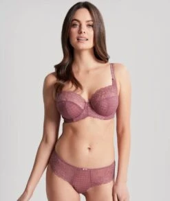 Panache Envy Full Cup Underwire Bra - Rose Mauve -BRASTOGO Sales panache envy full cup underwire bra rose mauve