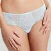 Panache Envy Thong - Ice Blue -BRASTOGO Sales panache envy thong ice blue 1