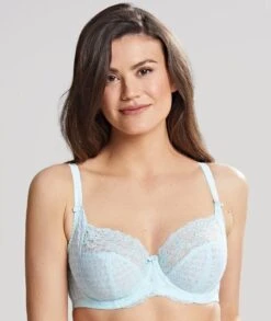 Panache Envy Underwired Balconnet Bra - Ice Blue