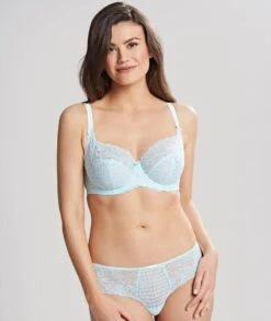 Panache Envy Underwired Balconnet Bra - Ice Blue -BRASTOGO Sales panache envy underwired balconnet bra ice blue 12