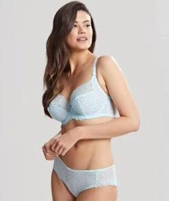 Panache Envy Underwired Balconnet Bra - Ice Blue -BRASTOGO Sales panache envy underwired balconnet bra ice blue 7