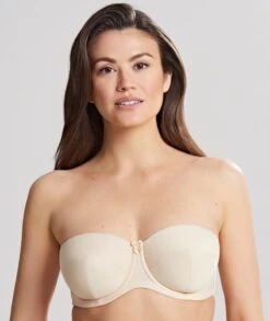 Panache Evie Underwired Strapless Bra - Nude