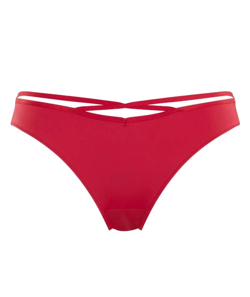 Panache Faith Amour Brazilian Brief - Scarlet 11 Panache Faith Amour Brazilian Brief - Scarlet - Image 9