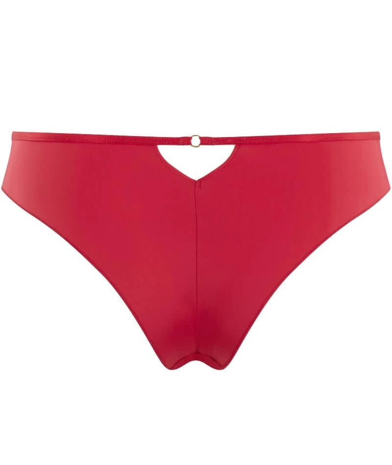 Panache Faith Amour Brazilian Brief - Scarlet 12 Panache Faith Amour Brazilian Brief - Scarlet - Image 10